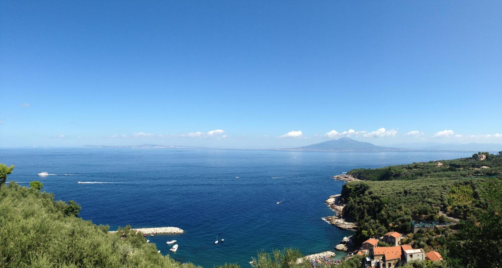 Bilocale Panoramico “Lo Sguardo” Apartment Massa Lubrense Luaran gambar