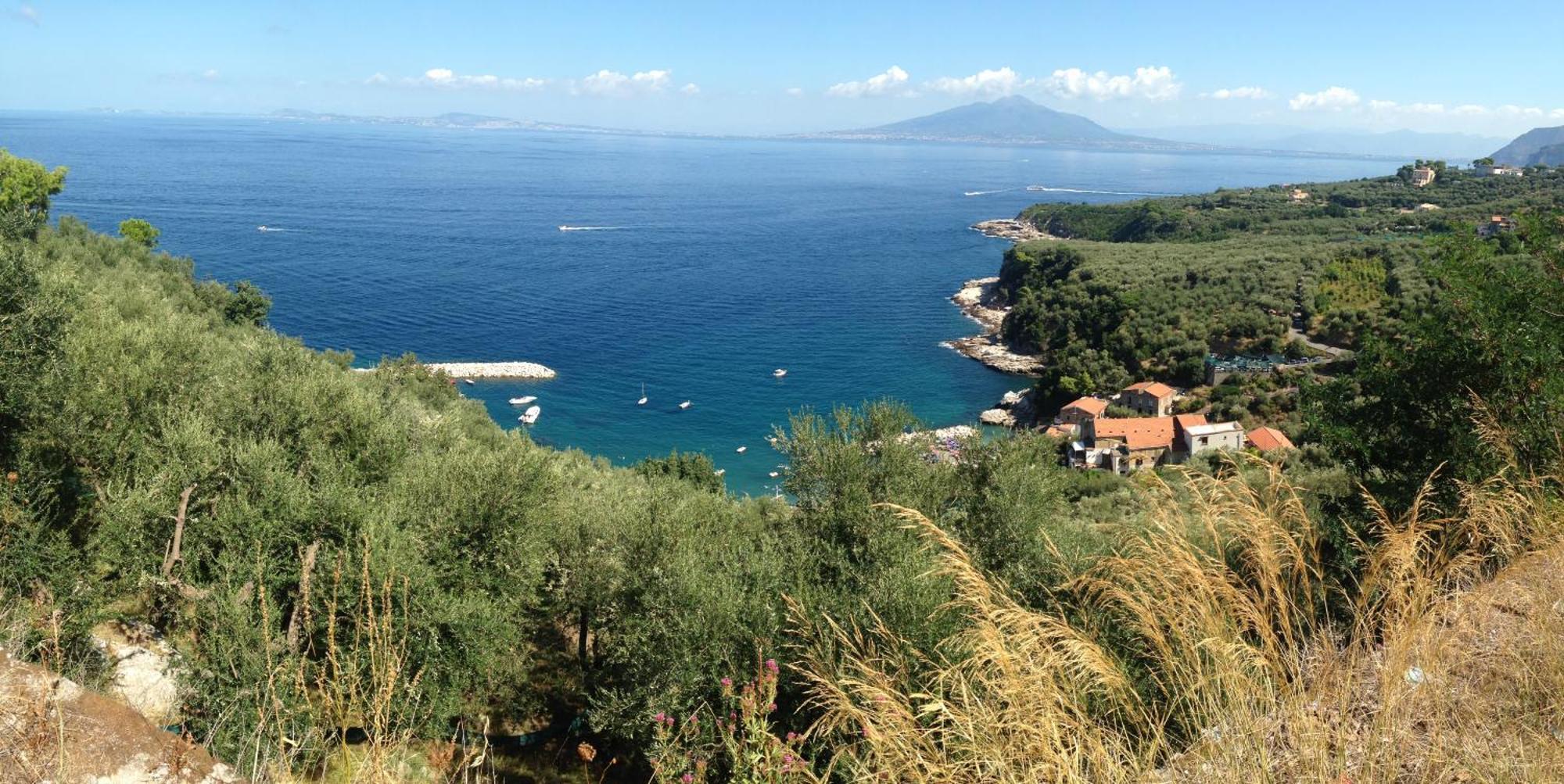 Bilocale Panoramico “Lo Sguardo” Apartment Massa Lubrense Luaran gambar