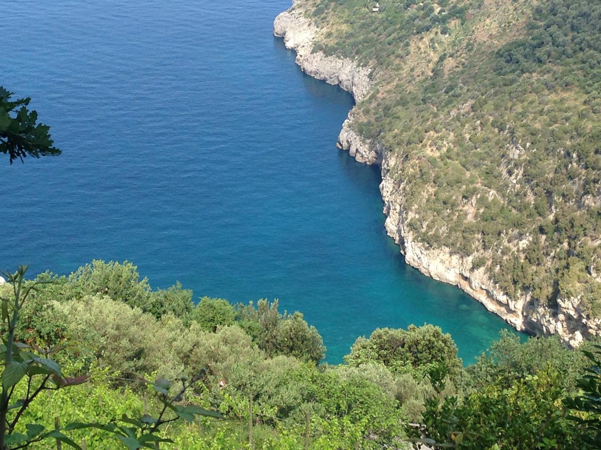 Bilocale Panoramico “Lo Sguardo” Apartment Massa Lubrense Luaran gambar