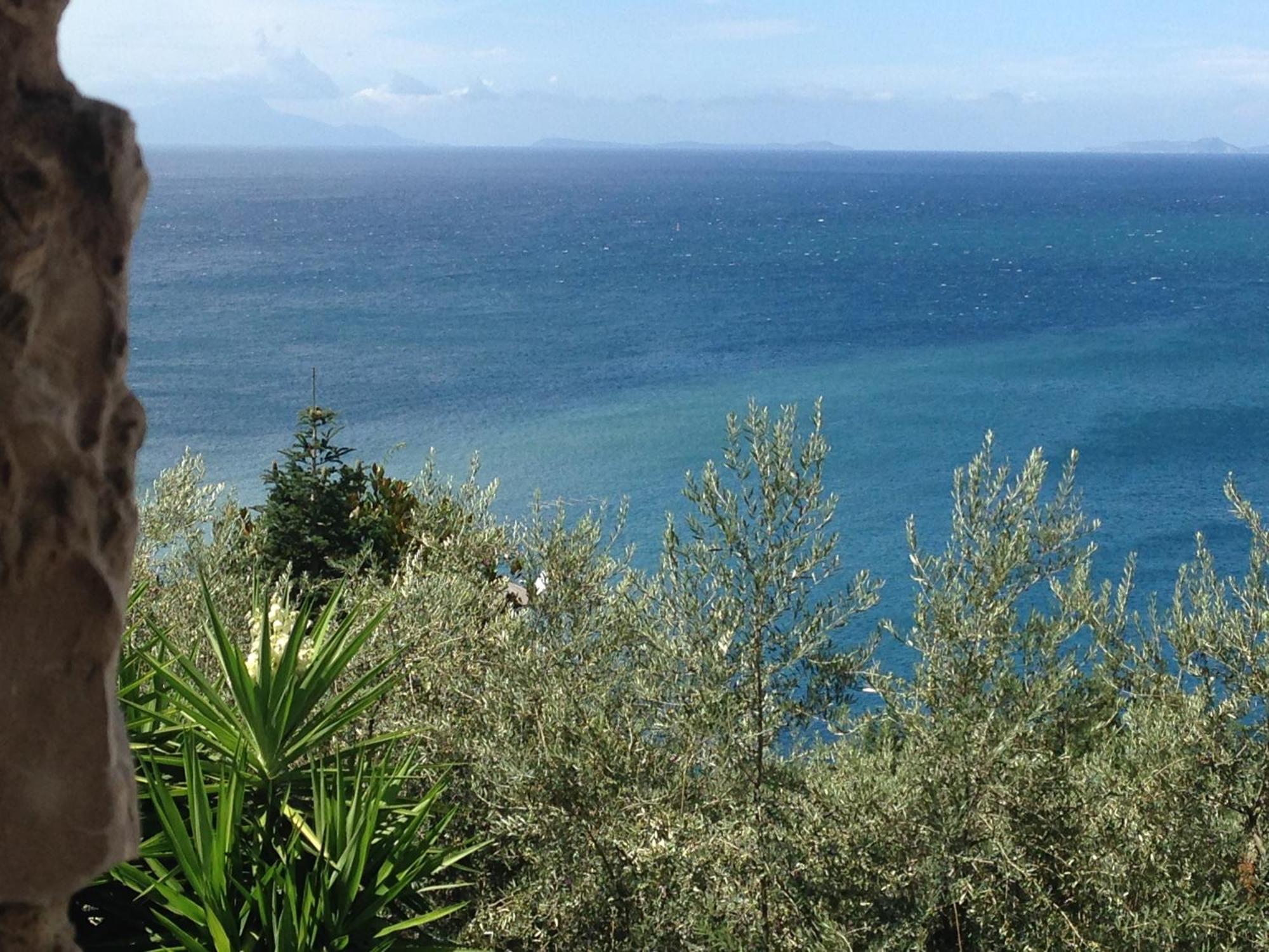 Bilocale Panoramico “Lo Sguardo” Apartment Massa Lubrense Luaran gambar